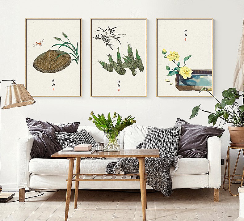 唯美24節(jié)氣古風(fēng)匠心啟航閱讀裝飾畫