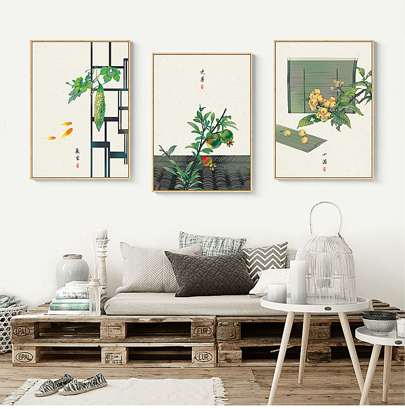 唯美24節(jié)氣古風(fēng)匠心啟航閱讀裝飾畫