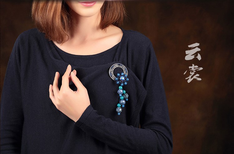 復(fù)古匠心啟航閱讀胸針胸花飾品