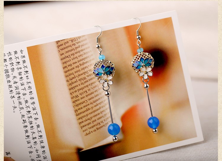 長相廝守耳環(huán)，鏤空雕花首飾