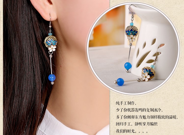 長相廝守耳環(huán)，鏤空雕花首飾