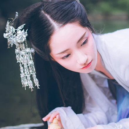 清秀女生頭像，唯美古風(fēng)真人頭像