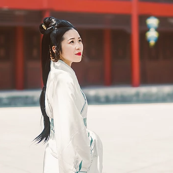 優(yōu)雅白衣女子頭像，唯美古風(fēng)真人頭像