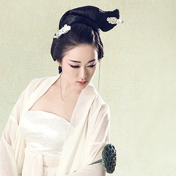 清新藕風輕女生頭像，唯美古風真人頭像