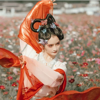 嫵媚嬌艷女子頭像，唯美古風(fēng)真人頭像