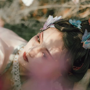 嫵媚嬌艷女子頭像，唯美古風(fēng)真人頭像