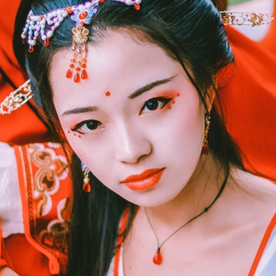 嬌艷女子頭像，唯美古風(fēng)真人頭像