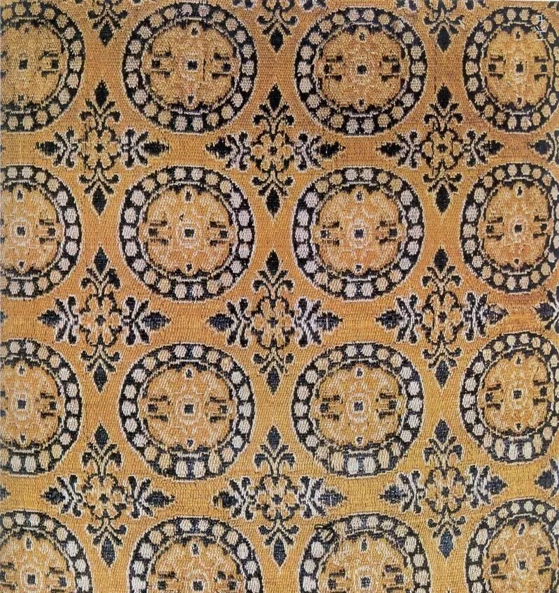 最華麗的傳統(tǒng)花布，《源氏物語》的中國絲織品