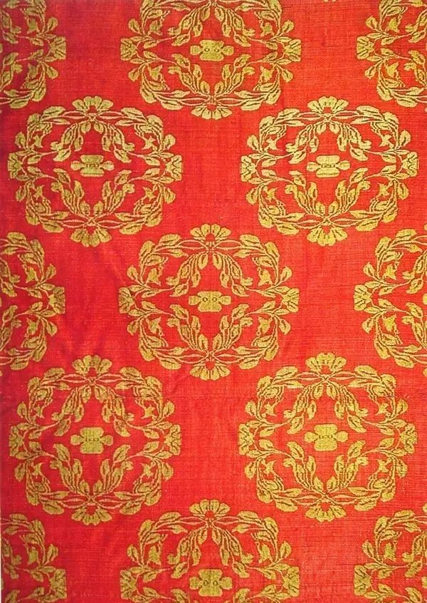 最華麗的傳統(tǒng)花布，《源氏物語》的中國絲織品