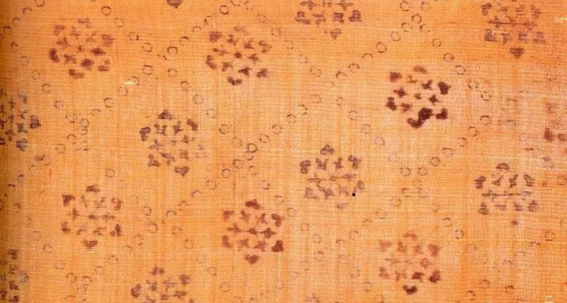 最華麗的傳統(tǒng)花布，《源氏物語》的中國絲織品