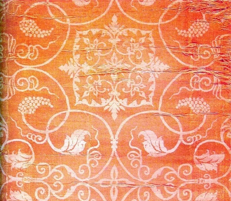 最華麗的傳統(tǒng)花布，《源氏物語》的中國絲織品