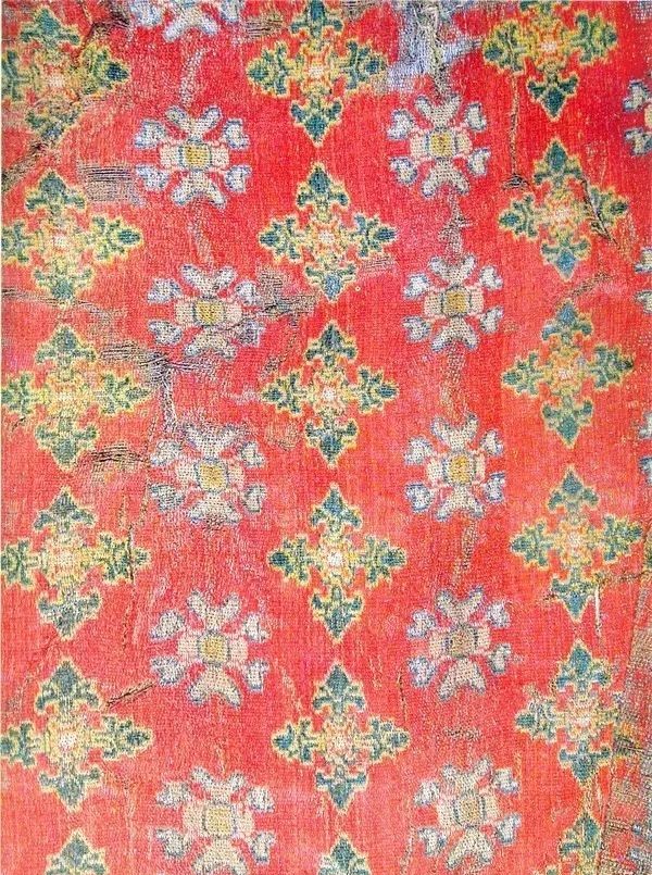 最華麗的傳統(tǒng)花布，《源氏物語》的中國絲織品