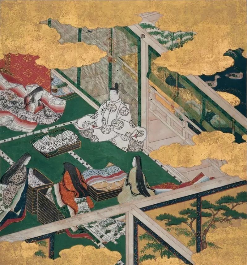 最華麗的傳統(tǒng)花布，《源氏物語》的中國絲織品