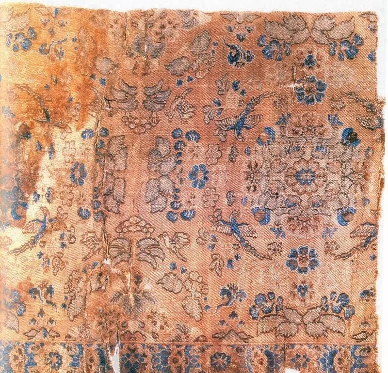 最華麗的傳統(tǒng)花布，《源氏物語》的中國絲織品