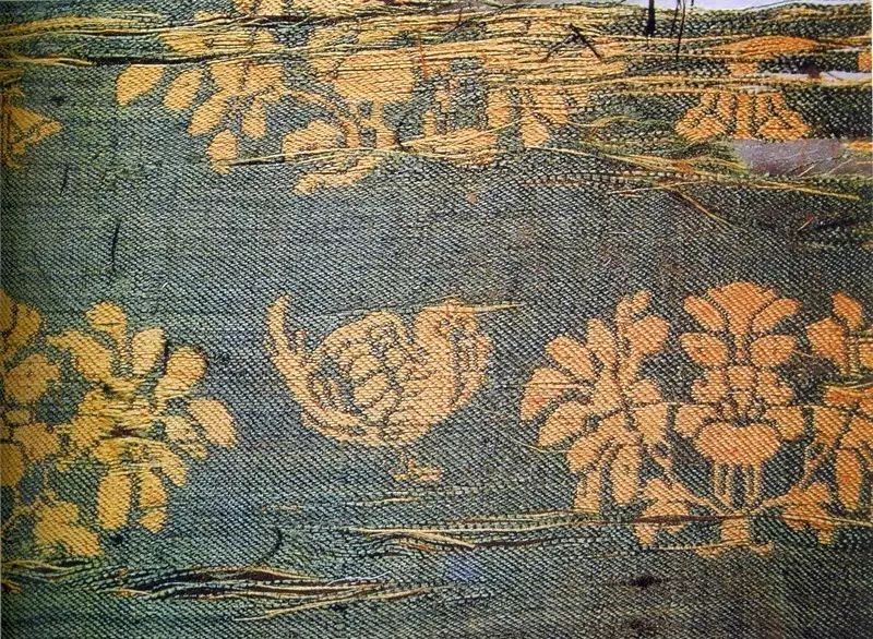 最華麗的傳統(tǒng)花布，《源氏物語》的中國絲織品