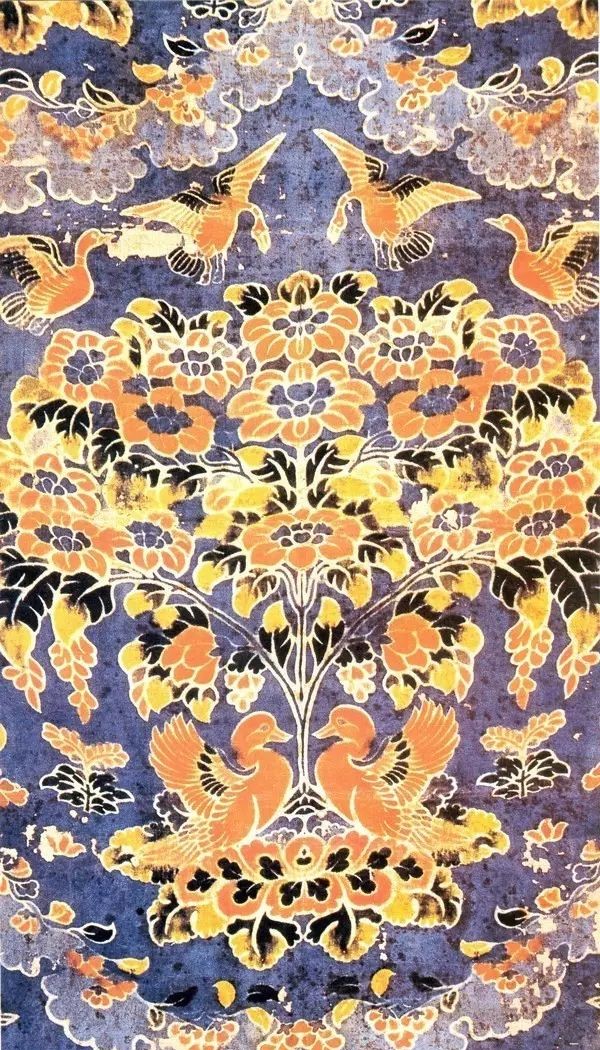 最華麗的傳統(tǒng)花布，《源氏物語》的中國絲織品