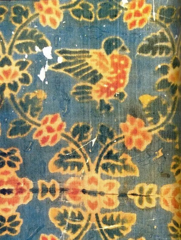 最華麗的傳統(tǒng)花布，《源氏物語》的中國絲織品