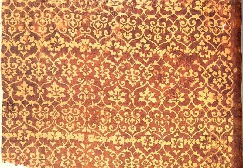 最華麗的傳統(tǒng)花布，《源氏物語》的中國絲織品