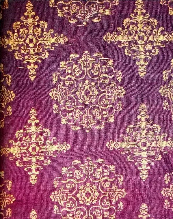 最華麗的傳統(tǒng)花布，《源氏物語(yǔ)》的中國(guó)絲織品
