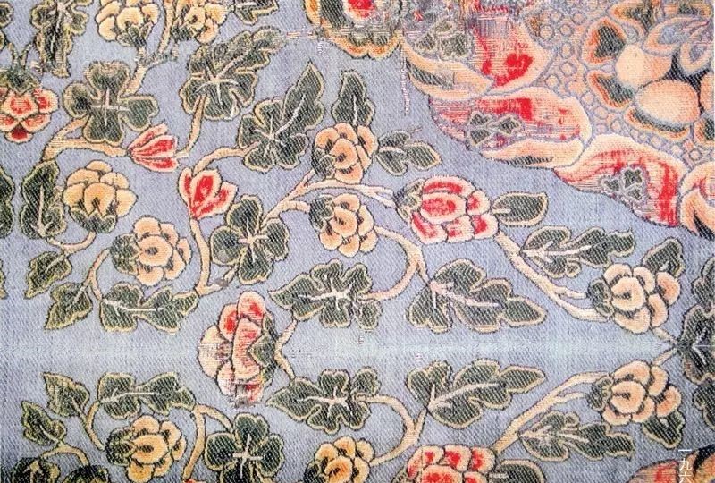 最華麗的傳統(tǒng)花布，《源氏物語》的中國絲織品