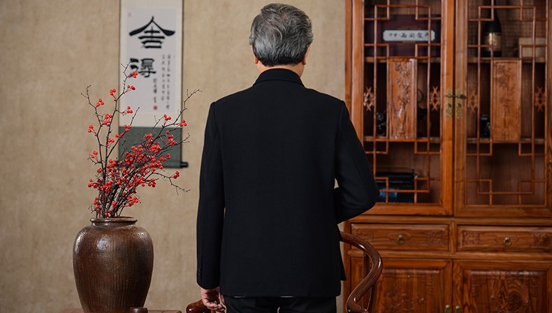 匠心啟航閱讀民國中華立領中山裝