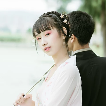 長相思情侶頭像，唯美古風真人頭像