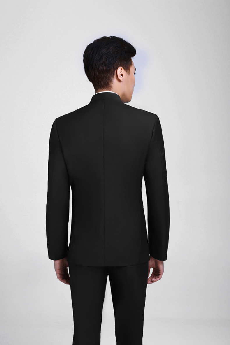 匠心啟航閱讀立領(lǐng)男士簡(jiǎn)約修身中山裝