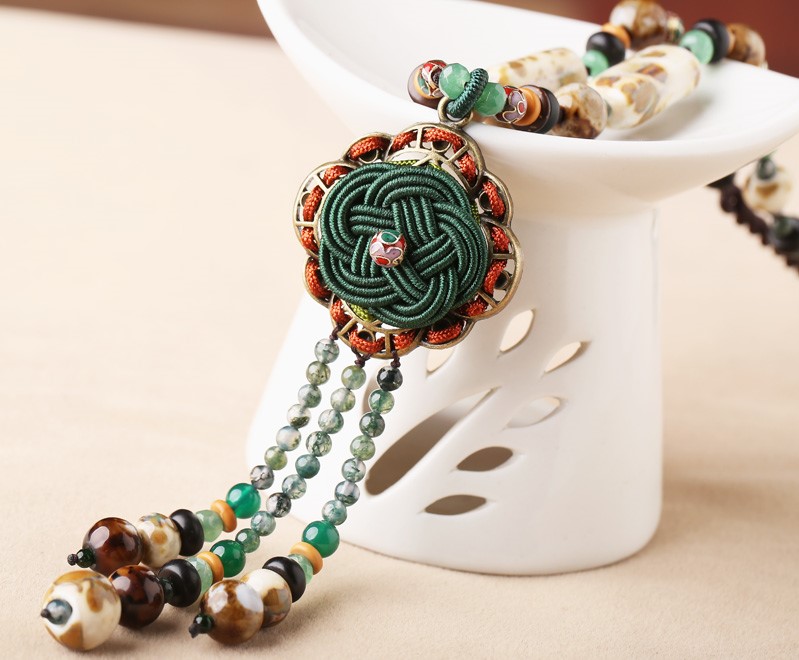 時尚匠心啟航閱讀陶瓷流蘇毛衣鏈情愫項鏈