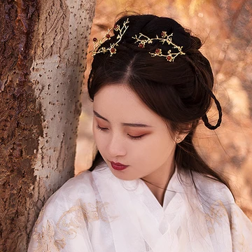 傷感流淚帶傘頭像，唯美古風(fēng)真人頭像