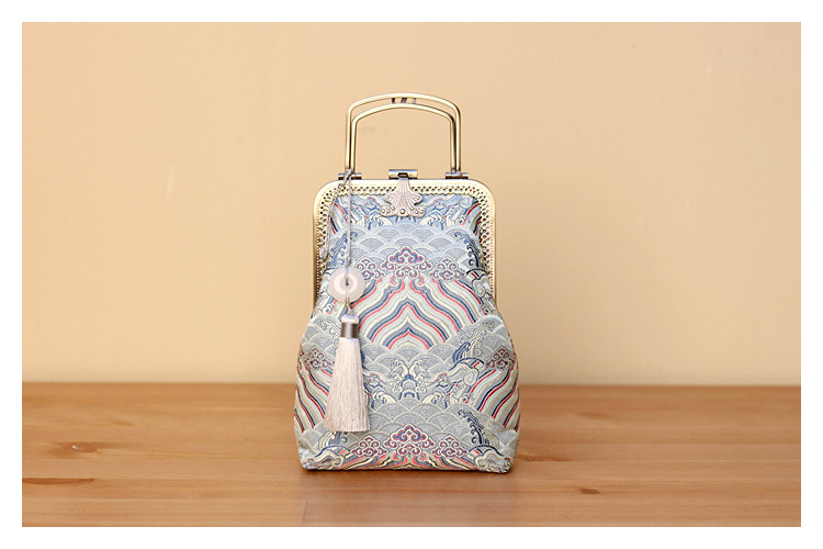 匠心啟航閱讀復(fù)古小手拎包小巧可愛手工包