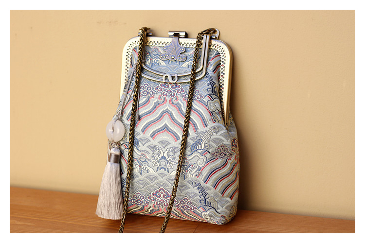 匠心啟航閱讀復(fù)古小手拎包小巧可愛手工包