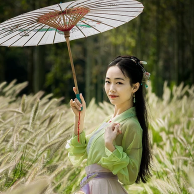 青春陽光少女頭像，唯美古風(fēng)真人頭像