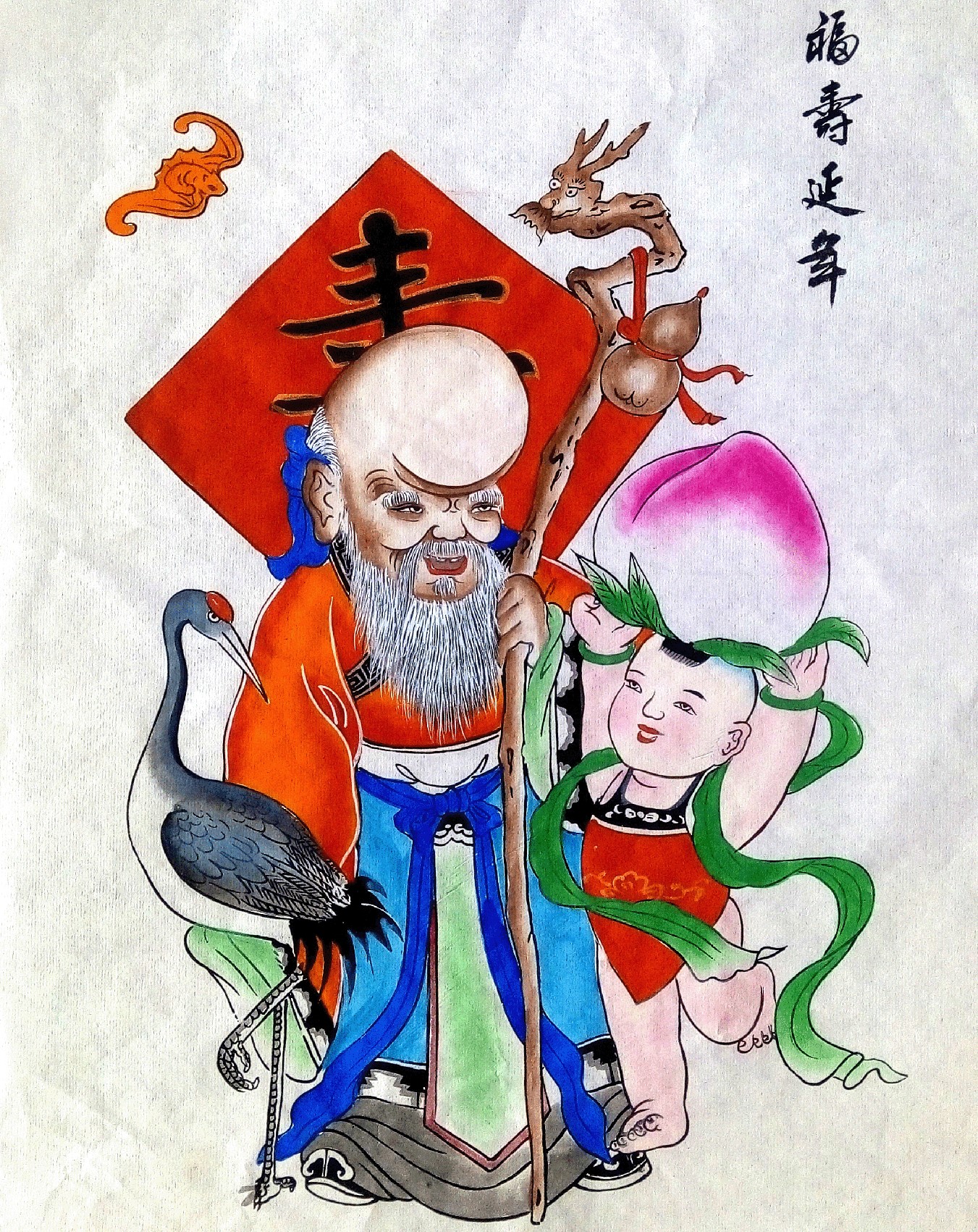 10款唯美生動年畫娃娃，古風(fēng)手繪中國年畫