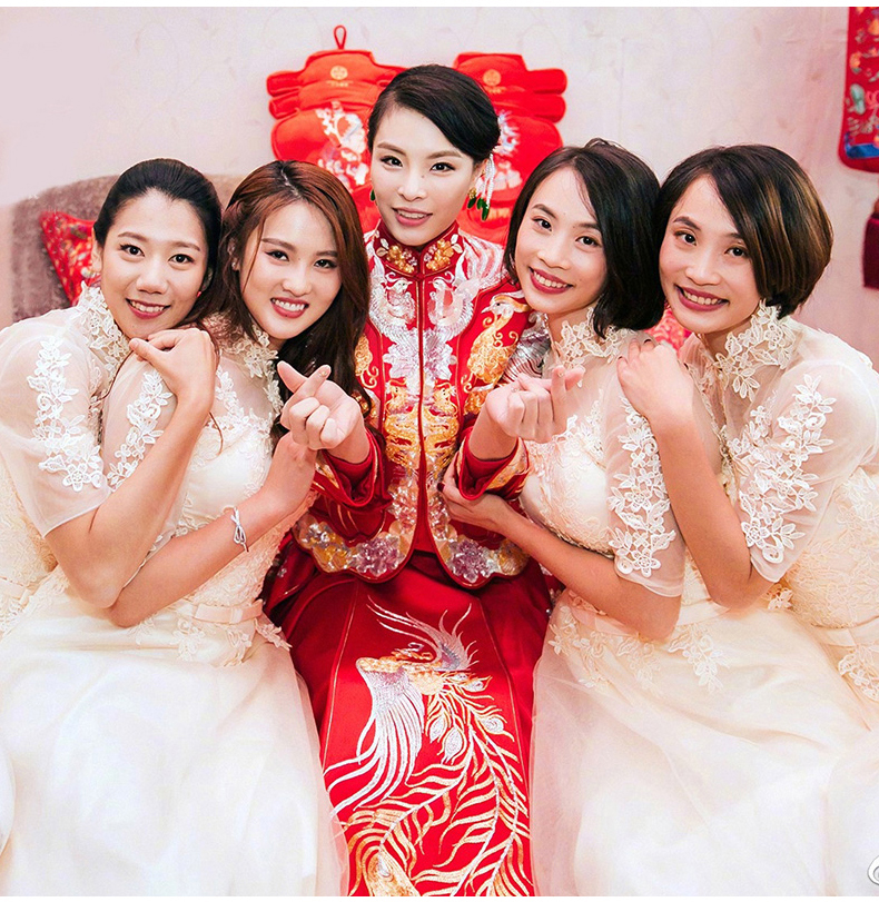 最美匠心啟航閱讀中式禮服新娘,中式婚禮圖片