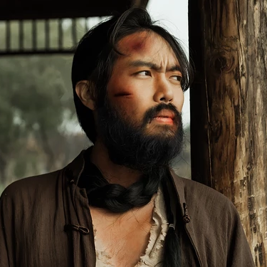 霸氣男生打架帶兵器頭像，唯美古風(fēng)真人頭像