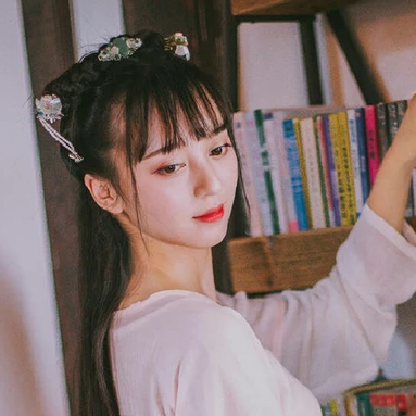清新文藝女生頭像，唯美古風(fēng)真人頭像