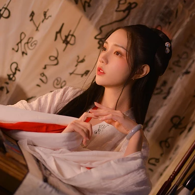 淡雅美人頭像，唯美古風(fēng)真人頭像