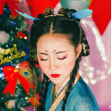 精靈可愛女生頭像，唯美古風(fēng)真人頭像