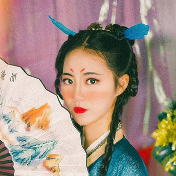 精靈可愛女生頭像，唯美古風(fēng)真人頭像