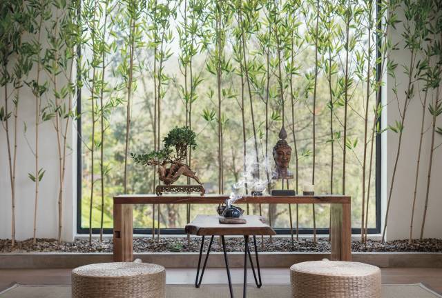 清新自然的裝修設計:當新中式遇上簡約風