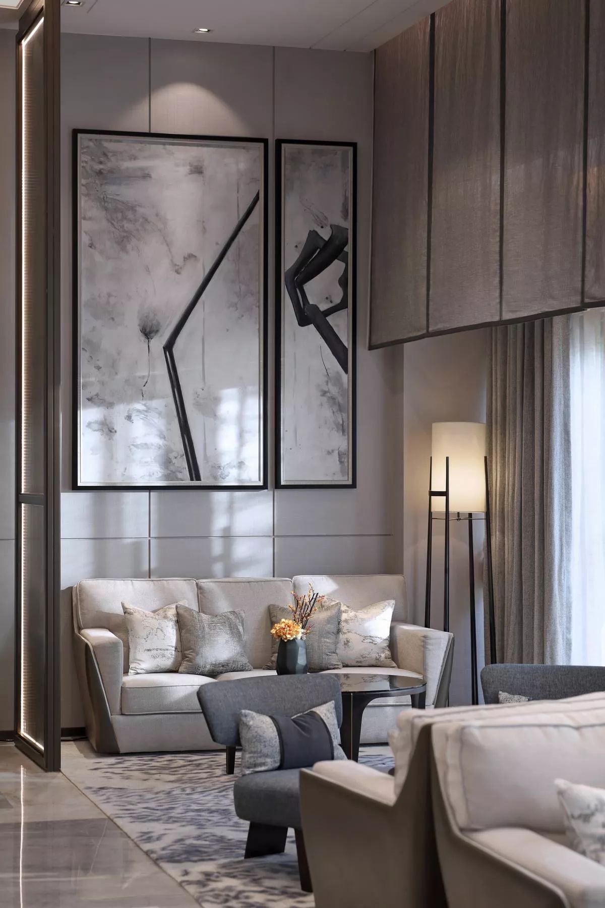 文人風尚的新中式裝修設計：廣州融創(chuàng)御園