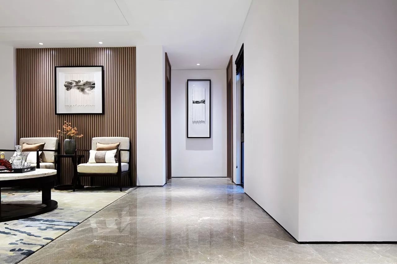 雙拼別墅樣板房：禪意留白的東方中式之美！