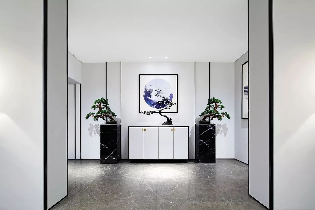 雙拼別墅樣板房：禪意留白的東方中式之美！