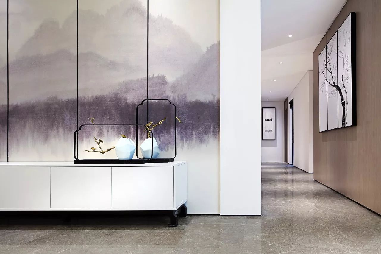 雙拼別墅樣板房：禪意留白的東方中式之美！