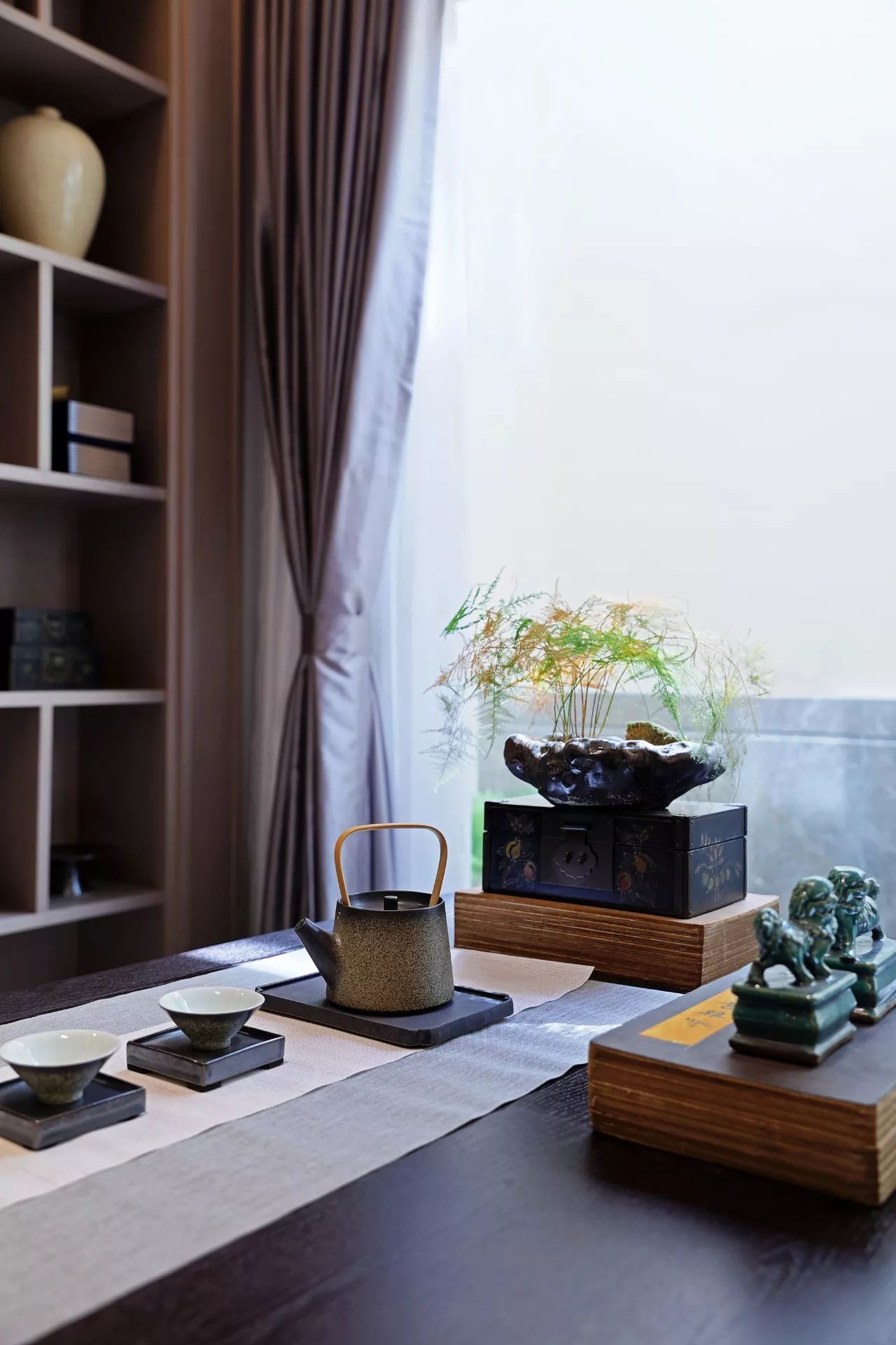 雙拼別墅樣板房：禪意留白的東方中式之美！