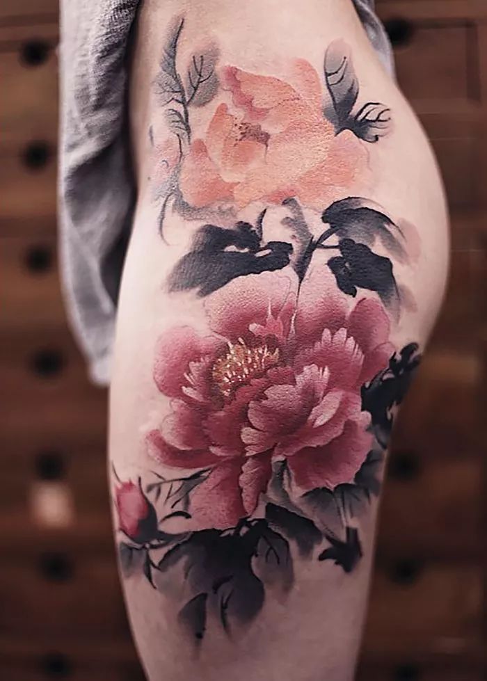 水墨人體彩繪藝術(shù)，傳統(tǒng)國(guó)畫與時(shí)尚刺青的融合