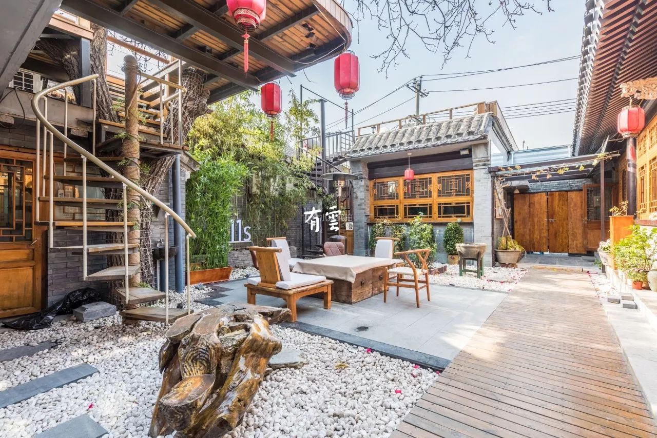 京城·63號(hào)院子，有院子老樹(shù)老北京的煙火氣息