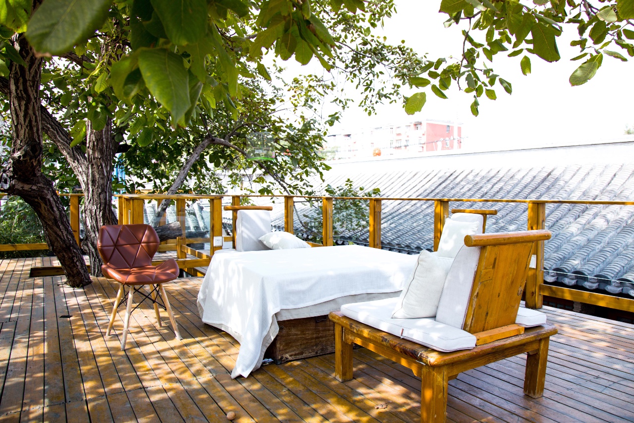 京城·63號(hào)院子，有院子老樹(shù)老北京的煙火氣息