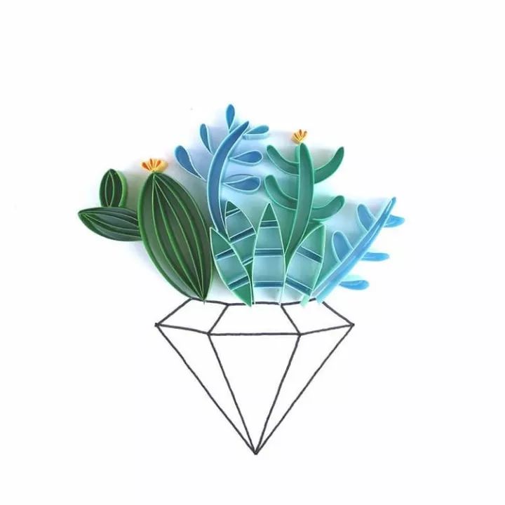 當(dāng)衍紙遇上插畫(huà):衍紙藝術(shù)與插畫(huà)的融合