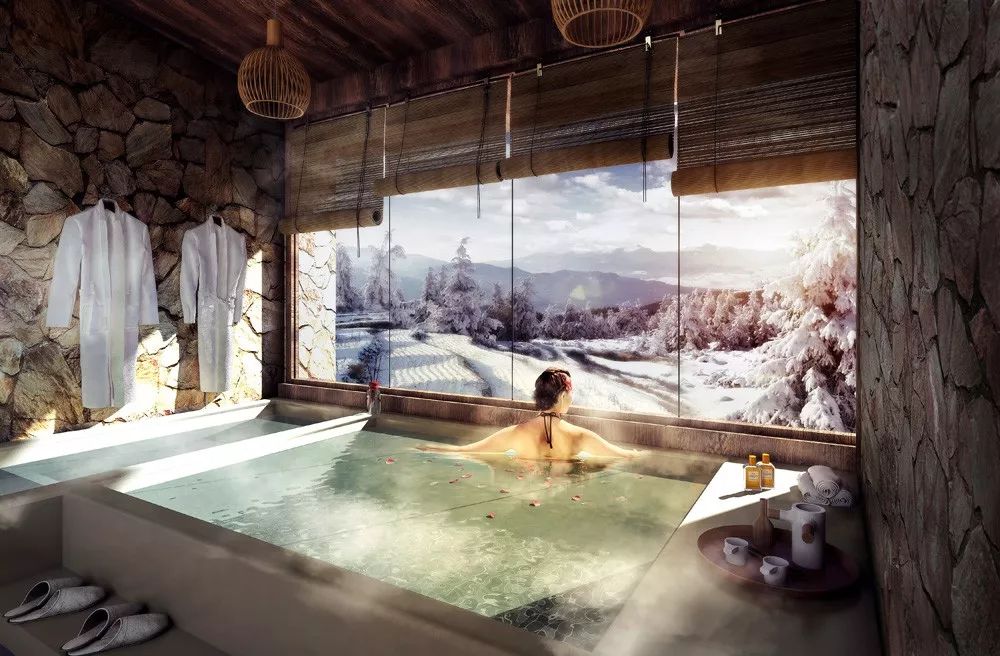 過云山居·長丘田，躺在浴缸里摘朵云